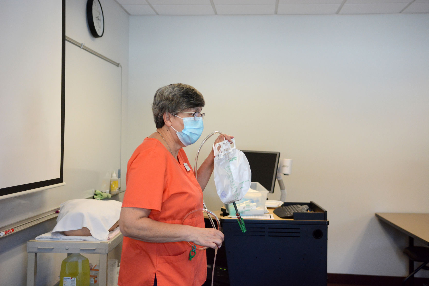 Madison College-Portage nursing assistant lab